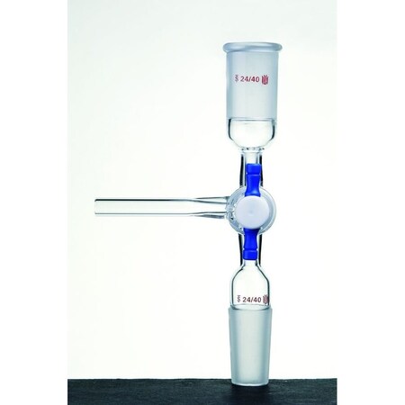 Synthware ADAPTER, FLUSHING, 24/40. A762440